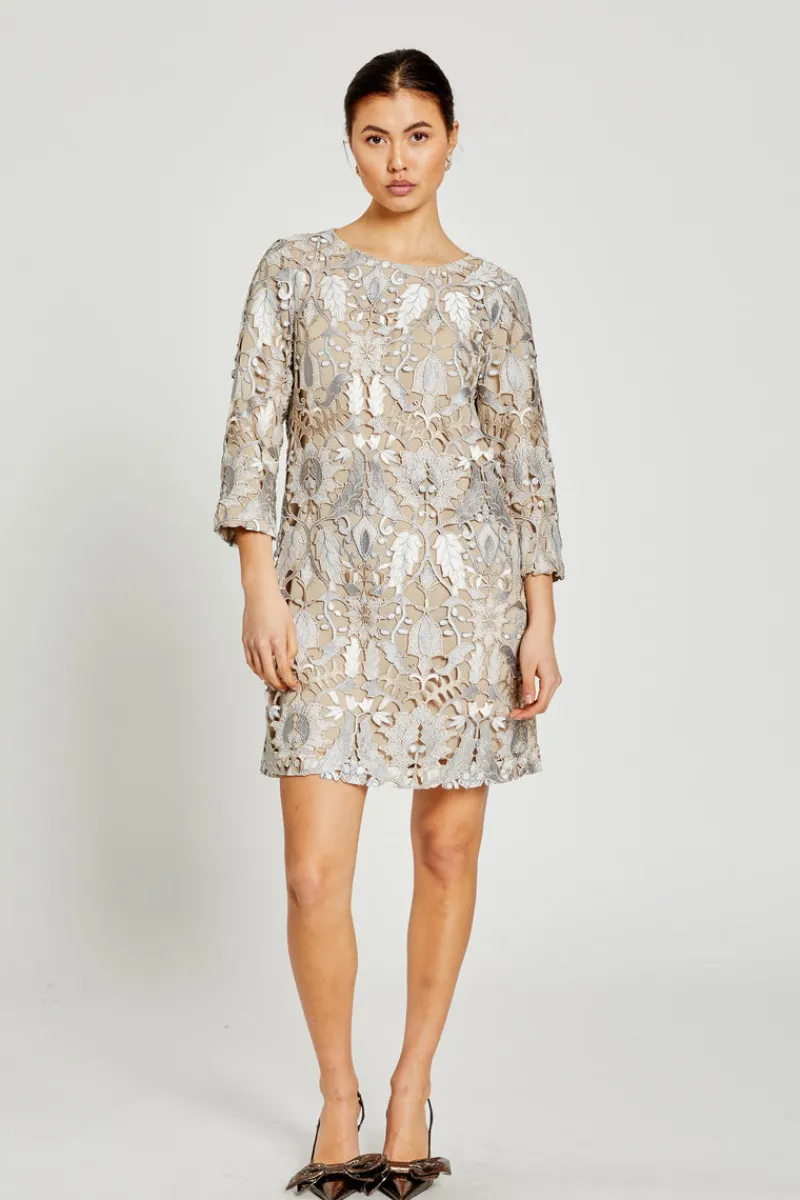 Best Bruuns Bazaar AbutilonBBKata dress - Silver Beige