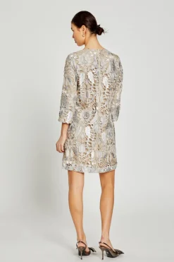 Best Bruuns Bazaar AbutilonBBKata dress - Silver Beige