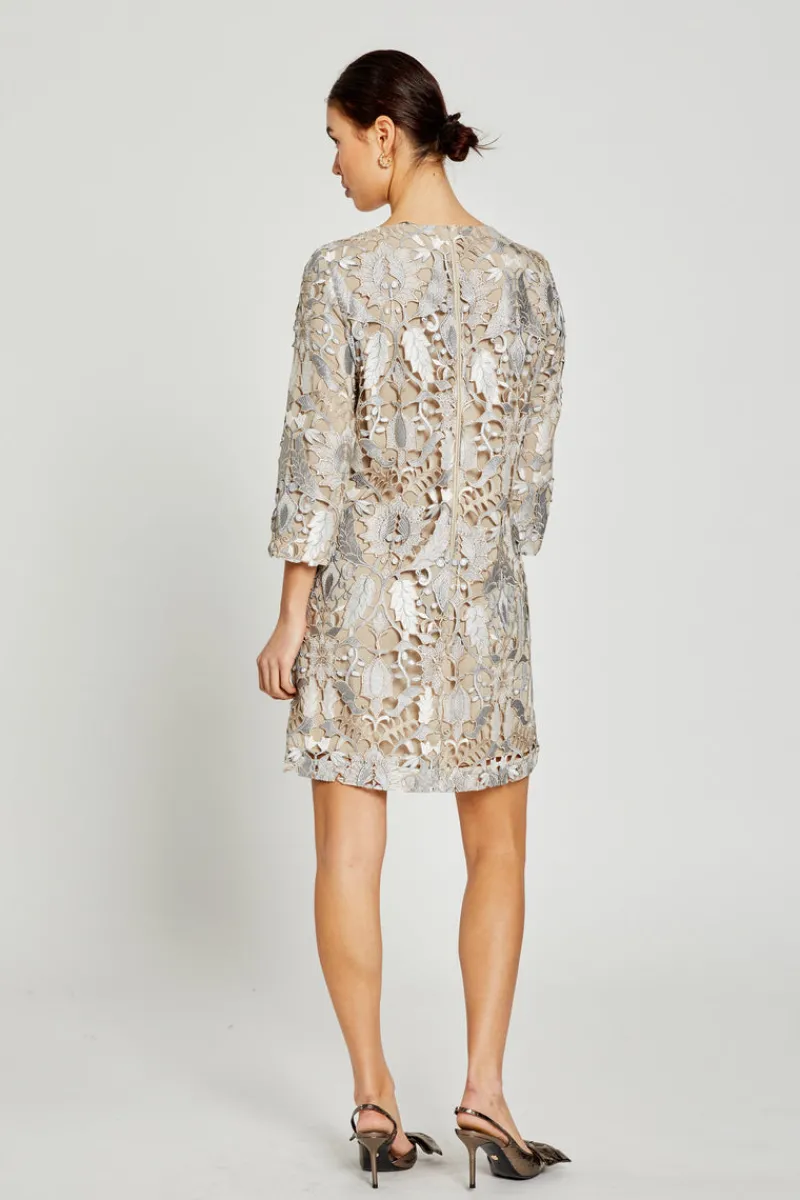 Best Bruuns Bazaar AbutilonBBKata dress - Silver Beige