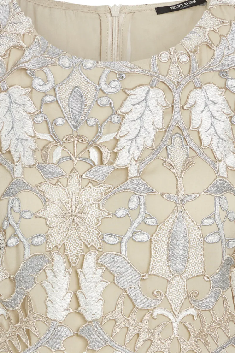 Best Bruuns Bazaar AbutilonBBKata dress - Silver Beige