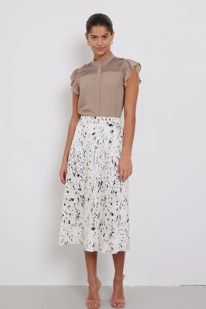 New Bruuns Bazaar AcaciaBBAmattas rok - Verfprint