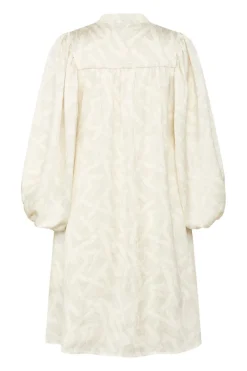 Discount Bruuns Bazaar AcaciaBBSarias jurk - Lichte vierkante print