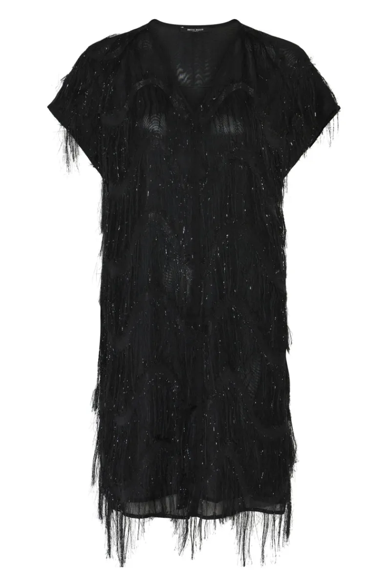 Hot Bruuns Bazaar AcanthaBBNellat jurk - Zwart