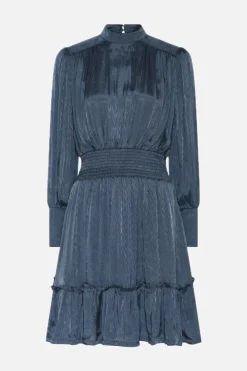 Clearance Bruuns Bazaar AlderBBBerry dress - Vintage Indigo