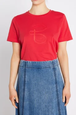 Sale Bruuns Bazaar AlnusBBRuba tee - Cherry Red