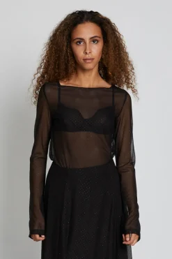 Sale Bruuns Bazaar AmaBBTilda blouse - Zwart