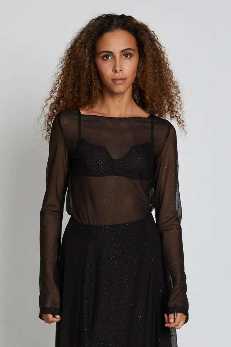 Sale Bruuns Bazaar AmaBBTilda blouse - Zwart