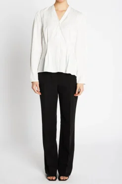 Discount Bruuns Bazaar AmaranthBBZea shirt - White stripe