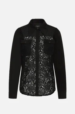 Online Bruuns Bazaar Ambrosia Magda overhemd - Zwart