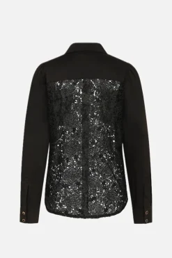 Online Bruuns Bazaar Ambrosia Magda overhemd - Zwart