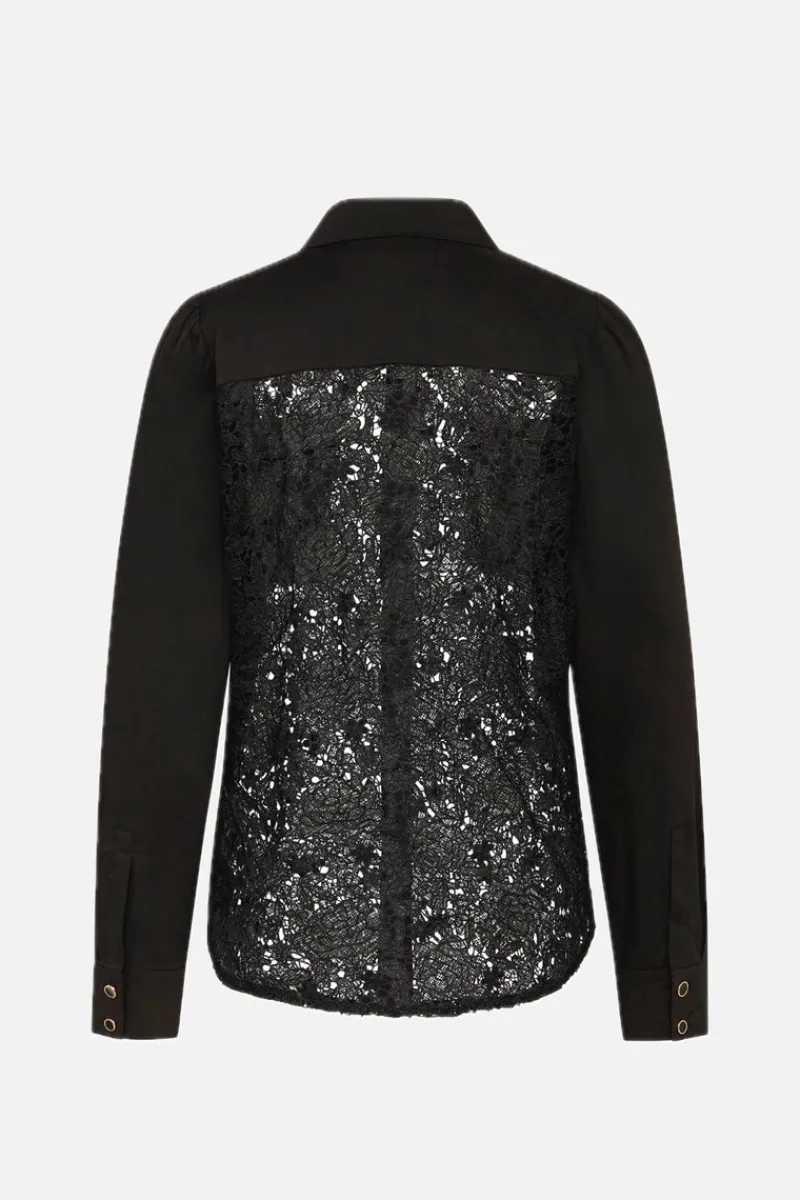 Online Bruuns Bazaar Ambrosia Magda overhemd - Zwart