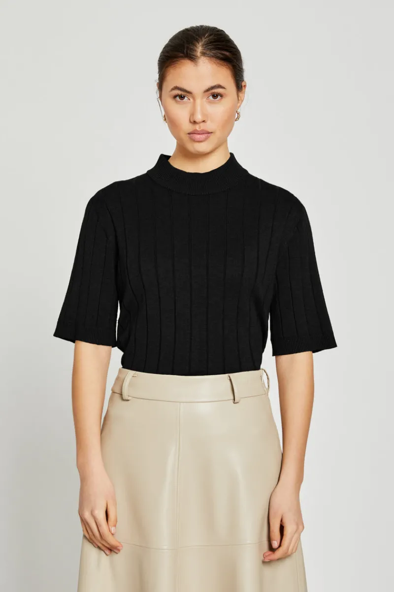New Bruuns Bazaar AnemoneBBGlady knit - Black