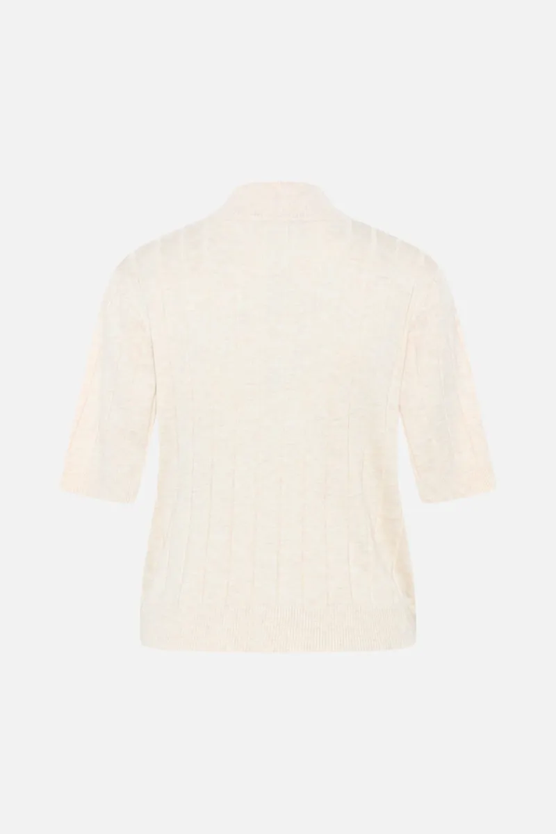 Fashion Bruuns Bazaar AnemoneBBGlady knit - White Cream melange