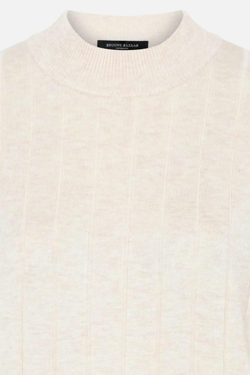 Fashion Bruuns Bazaar AnemoneBBGlady knit - White Cream melange