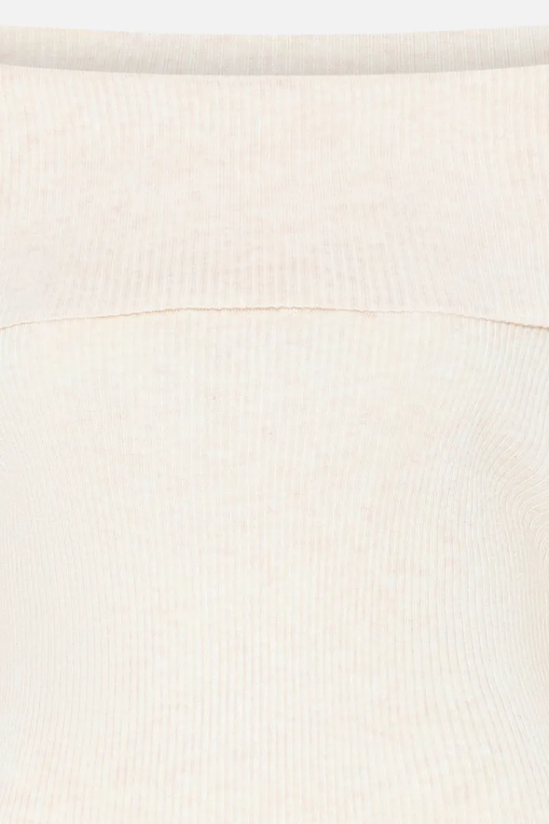 Online Bruuns Bazaar AnemoneBBTonna knit - White Cream melange