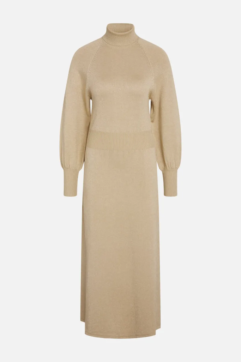 Hot Bruuns Bazaar AnemonenBBMaisy jurk - Goud