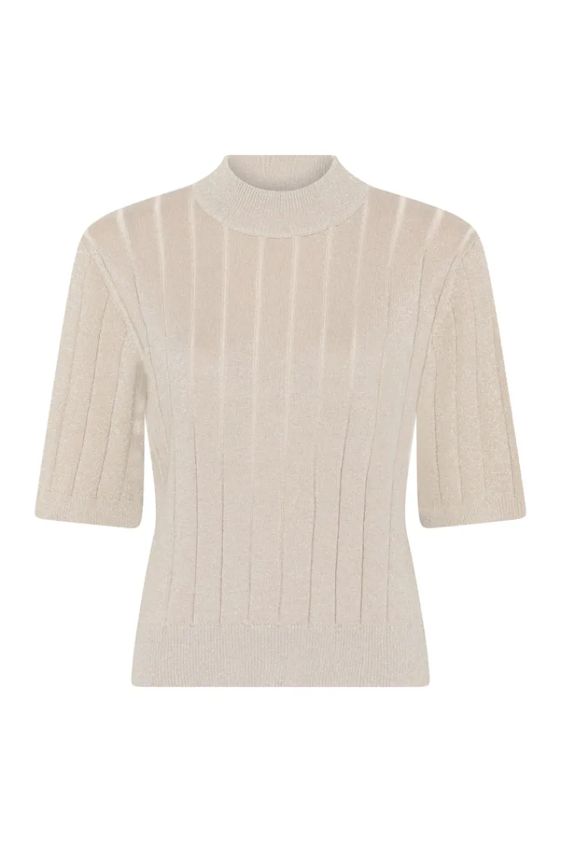 Hot Bruuns Bazaar AnemonesBBGlady knit - Sand with lurex