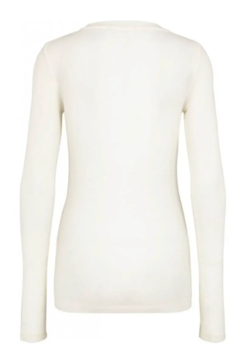 Hot Bruuns Bazaar AngelaBB LS T-shirt - Sneeuwwitje