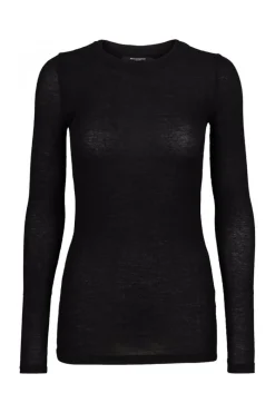 Hot Bruuns Bazaar AngelaBB LS T-shirt - Zwart