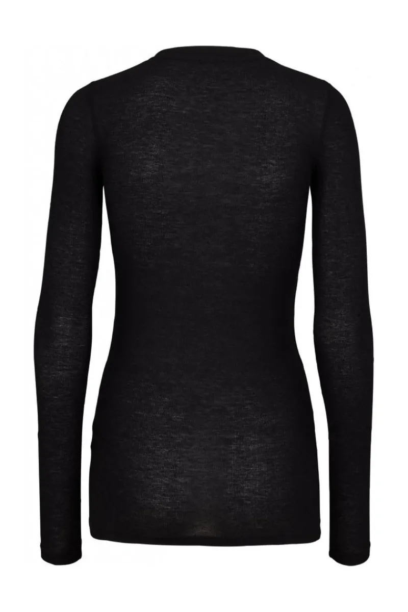 Hot Bruuns Bazaar AngelaBB LS T-shirt - Zwart