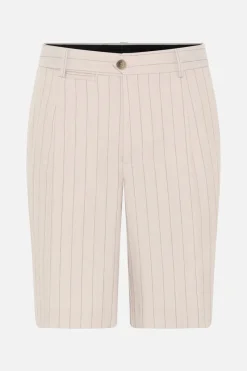Best Bruuns Bazaar ApricotBBDoda shorts - Light Grey stripes