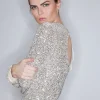 Online Bruuns Bazaar AraluBBEllias blouse - Beige/Zilver