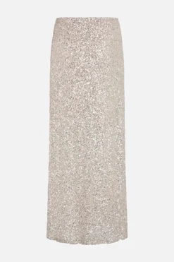 New Bruuns Bazaar AraluBBJoanelle skirt - Beige/Silver