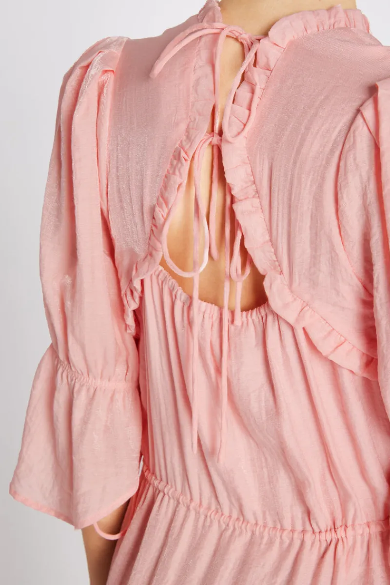Sale Bruuns Bazaar ArecaBBLusiel dress - Peaches