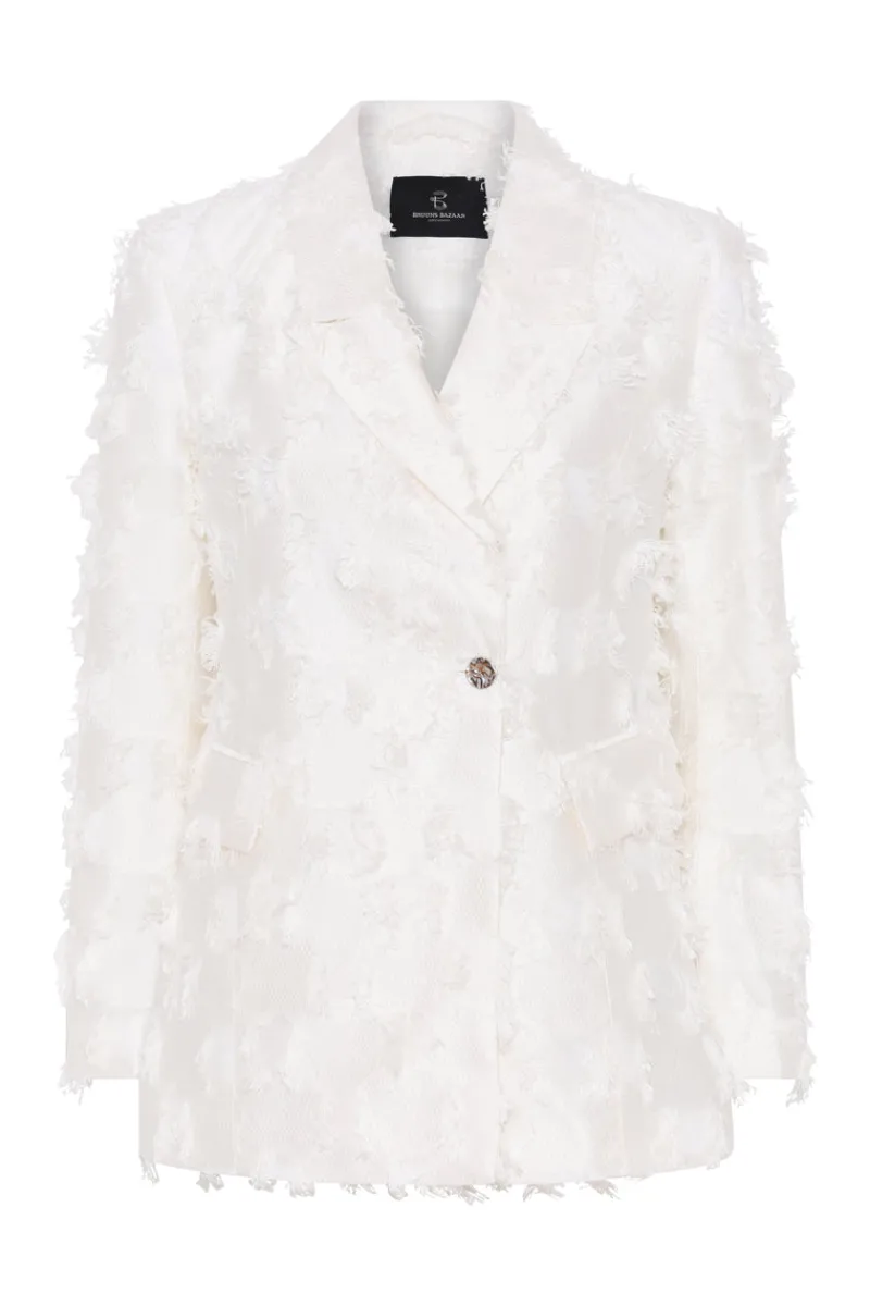 Online Bruuns Bazaar BactricsBBFuksa blazer - Snow White
