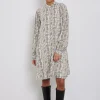 New Bruuns Bazaar BarbareaBBPhilina jurk - Kaki slangenprint