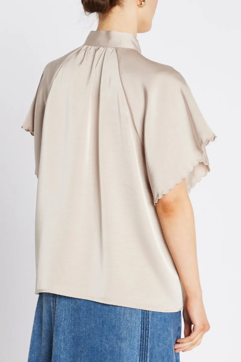 New Bruuns Bazaar BeckiaBBWendi blouse - .Sand