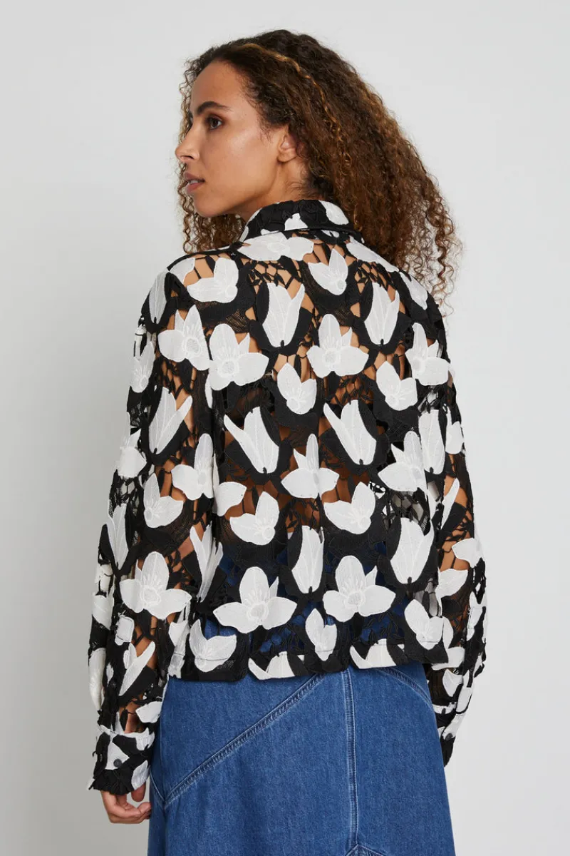 Sale Bruuns Bazaar BellflowerBBFeruze shirt - Black/White