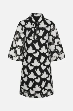 Clearance Bruuns Bazaar BellflowerBBIgnon dress - Black/White