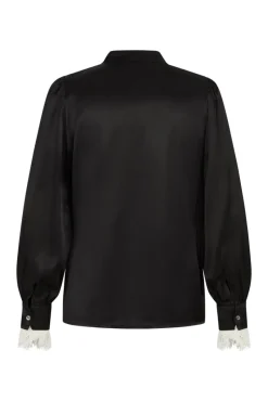 New Bruuns Bazaar BerriesBBDura overhemd - Zwart