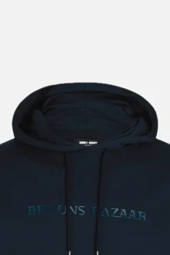 Online Bruuns Bazaar BertilBB-hoodie - Marine
