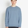 Sale Bruuns Bazaar BirkBB ronde hals - asblauw