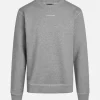 Fashion Bruuns Bazaar BirkBBBail sweatshirt met ronde hals - It grijs gemêleerd