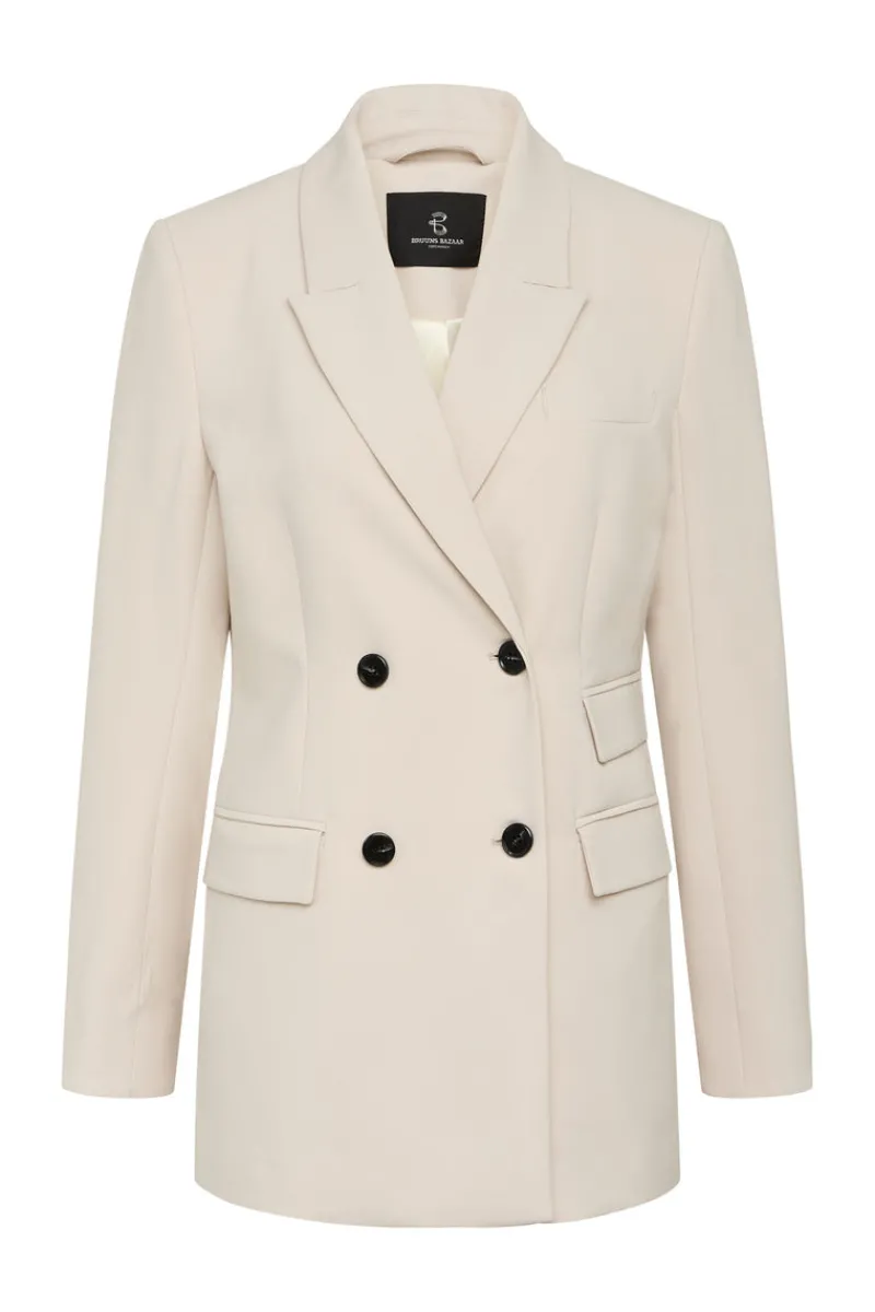 Best Bruuns Bazaar BrassicaBBLinda blazer - Silver Cloud