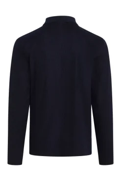 Best Bruuns Bazaar CabBBGonzo LS Polo Tee - Navy