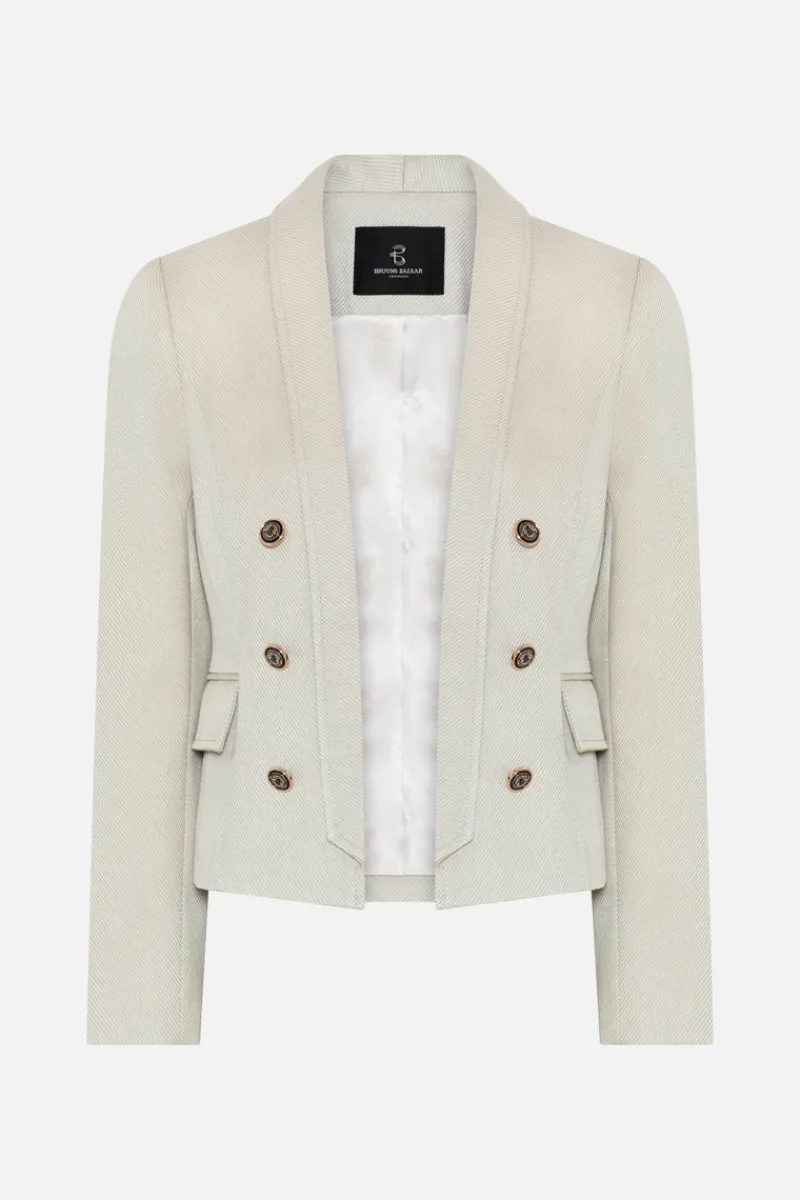 Hot Bruuns Bazaar CalcareaBBAkari blazer - Eucalyptus