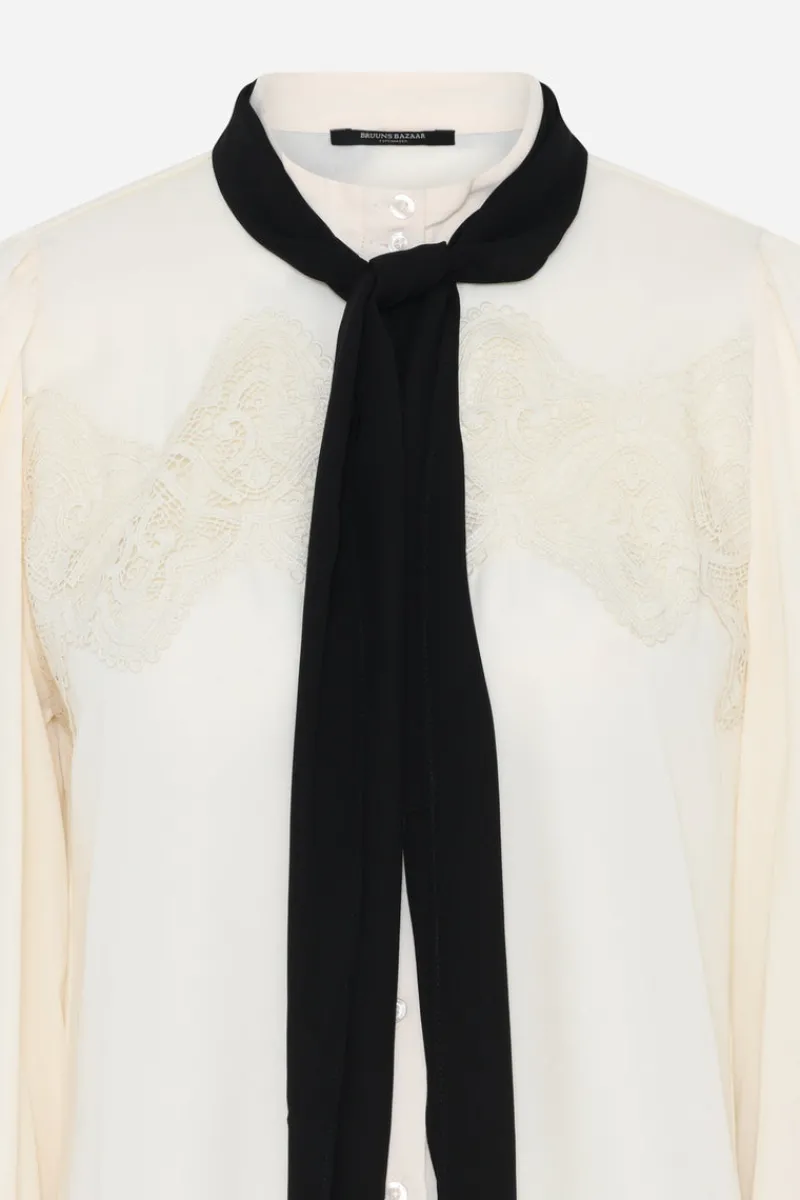 Clearance Bruuns Bazaar CamillaBBDura shirt - Eggnog