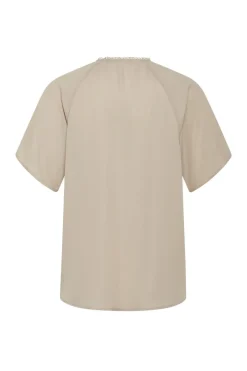 Hot Bruuns Bazaar CamillaBBLuia blouse - Plaza Taupe