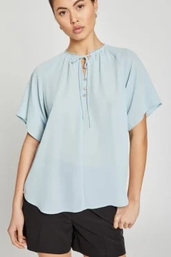 Discount Bruuns Bazaar CamillaBBLuia blouse - Summer Sky