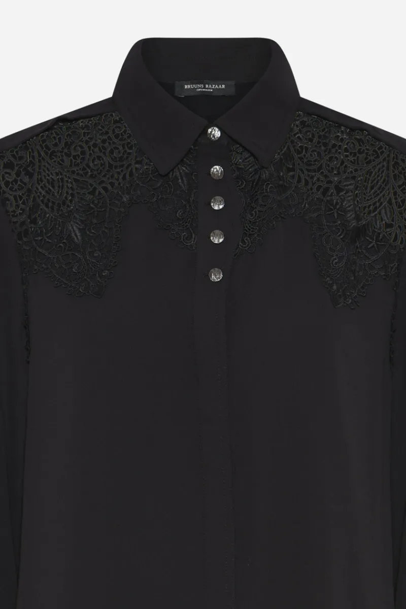 Hot Bruuns Bazaar CamillaBBViena dress - Black