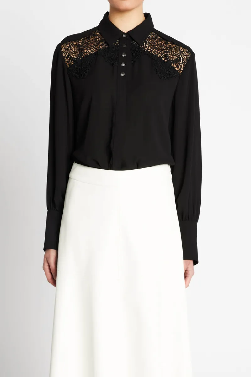 Fashion Bruuns Bazaar CamillaBBVienara shirt - Black