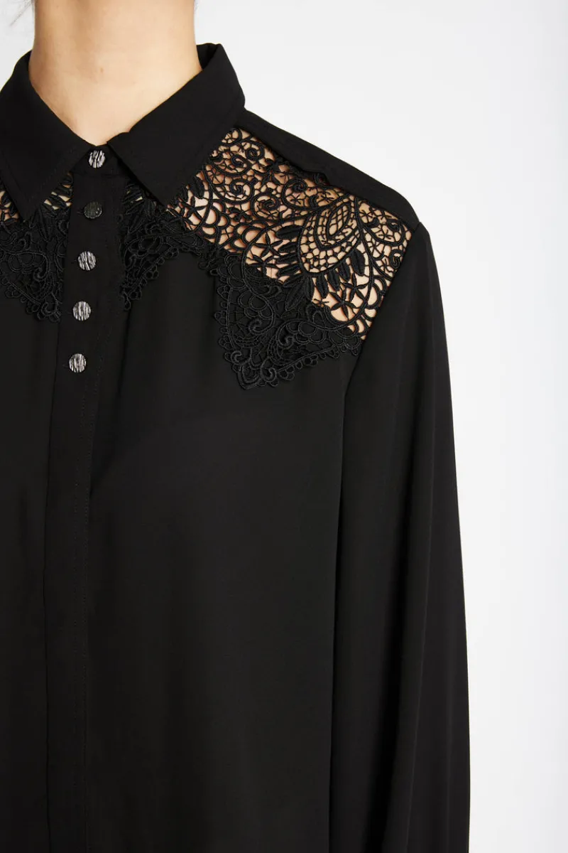 Fashion Bruuns Bazaar CamillaBBVienara shirt - Black