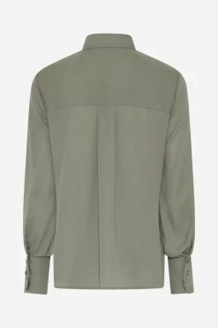 Outlet Bruuns Bazaar CamillaBBVienara shirt - Deep Olive
