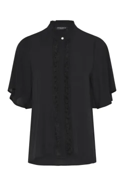 Hot Bruuns Bazaar CamillaBBVivia shirt - Black