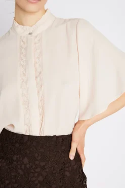 New Bruuns Bazaar CamillaBBVivia shirt - Light peach