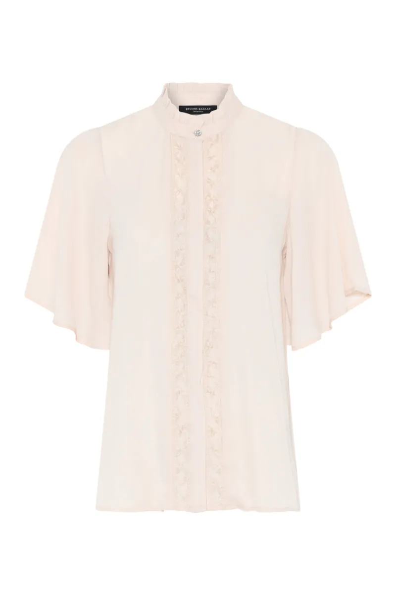New Bruuns Bazaar CamillaBBVivia shirt - Light peach